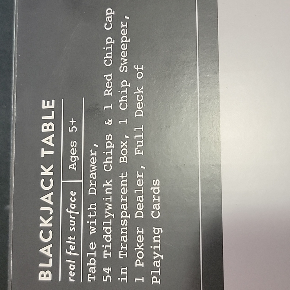 Blackjack mini table - Picture 4 of 4